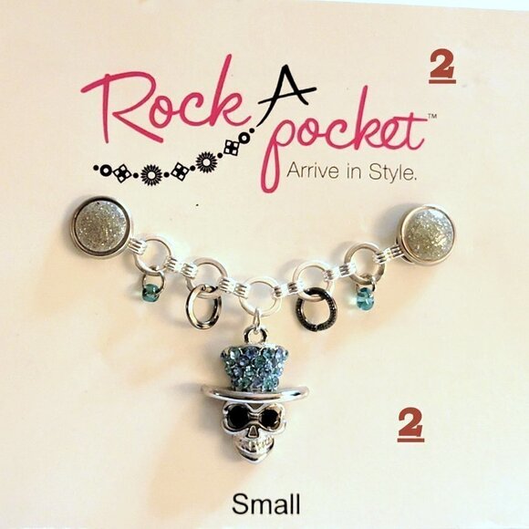 ❤️Rare Rock A Pocket Jean Jewelry Crystal Jewels Jeans Hats Handbag Candy ❤️ - Picture 7 of 10